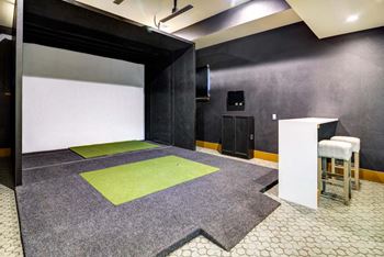 Golf Simulator at The Retreat Apartment Homes, Williston, 58801